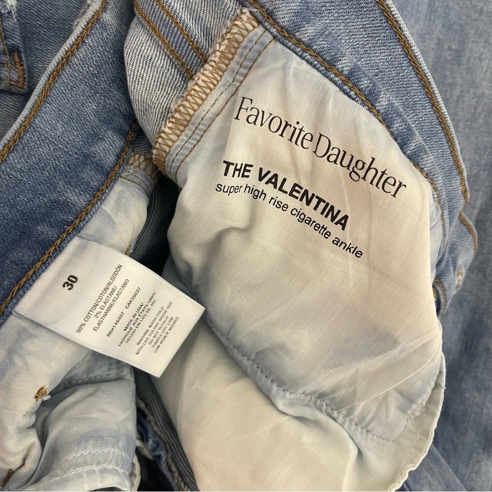 Favorite Daughter High Rise Blue Jeans - Picture 13 of 13